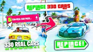 How To Install 330 Car Pack In GTA 5 - 2024 (Replace All Cars In GTA 5!)