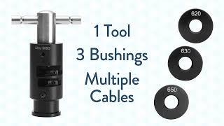 Multi-Cable Stripping Tool - Key Features