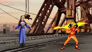 SCHLUSSEL vs KAMEHAMEHA - High Level Gameplay - KOF Mugen