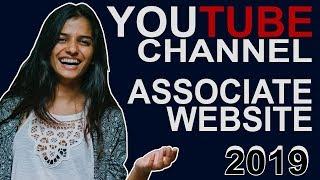 How to associate website in youtube channel 2019