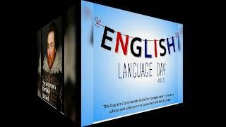 English Language Day (23rd April)