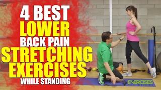 4 Best Lower Back Pain Stretching Exercises while Standing