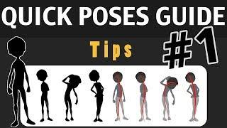 Animation Tips 01 - QUICK POSES GUIDE