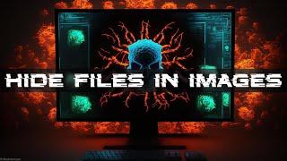 how to Hide Files in Images | Python Tool | Cybersecurity tool