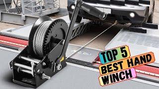 Best Hand Winch in 2024 - Top 5 Hand Winches REVEALED!