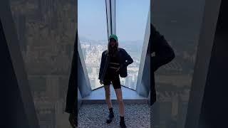 117 floor China, Shenzhen, вид на весь город, работа модели, вид просто  #china #model #trip