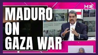 Gaza war 'most horrific' since 'Hitler's time': Venezuela's Maduro