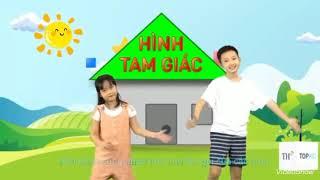 Bài hát hình học. hình vuông, hình tròn, hình tam giác, hình chữ nhật