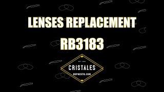 How to change the lenses of Ray-Ban 3183