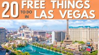 Best FREE Things To Do In LAS VEGAS | 20 Things To Do &  See 2021