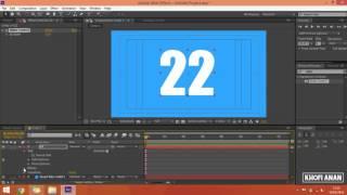 Animated Counting Numbers in After Effects - Slider Control