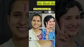 IAS Shruti Sharma | UPSC Toppers | #upsc #ias #ips #motivational #love #viral