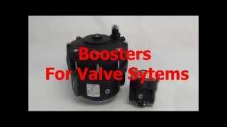 Volume Booster with Valve System