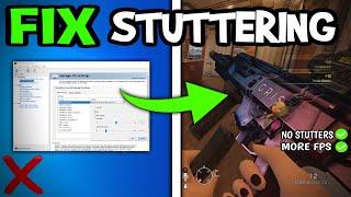 How To Fix Rainbow Six Siege Fps Drops & Stutters (EASY)
