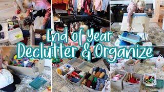 END OF YEAR DECLUTTER AND ORGANIZE / DECLUTTER AND ORGANIZE WITH ME / DECLUTTER 2024