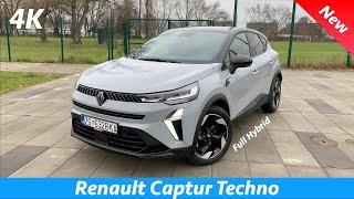 Renault Captur 2024 Review | Techno (Exterior - Interior) Full Hybrid, Price