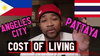 Cost of living | ANGELES CITY OR PATTAYA ? 2020
