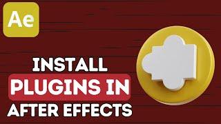 How to Install Plugins Adobe After Effects  Adobe After Effects Tutorial