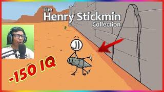 The Henry Stickmin Collection | -150 IQ  Gameplay | in Telugu