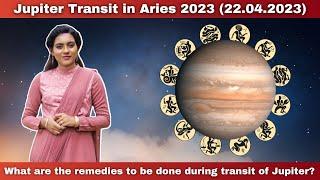 Jupiter Transit 2023 | What are the remedies to be done during transit of Jupiter? | 22.04.2023