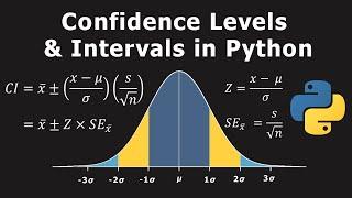 Confidence Levels & Intervals in Python