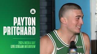 Payton Pritchard Livestream | 2024 Boston Celtics Media Day