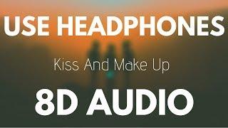 Dua Lipa & BLACKPINK - Kiss And Make Up (8D AUDIO)