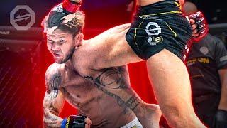 BRUTAL Flying Knee KO! | FREE FIGHT | Insane MMA Knockout | STOLZE vs. KOHOUT • OKTAGON 60