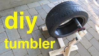 DIY TUMBLER ● from Sewing Machine and Tire !