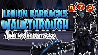 Legion Barracks Quest Walkthrough /join legionbarracks - AQW