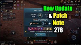 Black Desert Mobile New Event & Patch Note 276