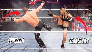 Best Intergender Finisher Into Finisher Reversals In WWE 2K24