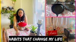 Habits of a productive homemakers/14 habits that change my life/homemaking diaries