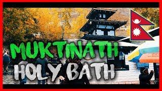 MUSTANG VLOGS | MUKTINATH 108 DHARA HOLY BATH | NIK TV