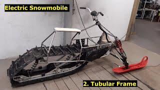 Electric Snowmobile    2.Tubular frame