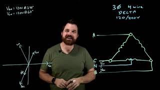 Delta 3-Phase 4-Wire System (120/240V)