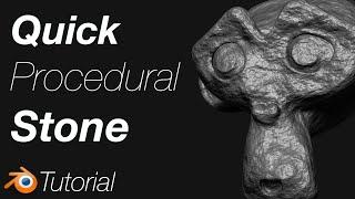 [4.0] Blender Tutorial: Quick Procedural Stone Texture