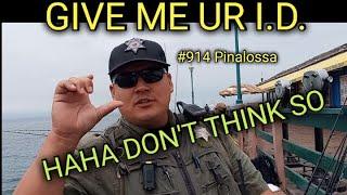 GAME WARDEN SAYS U HAVE NO 4TH AMENDMENT ON PIER. CAMERA EXPOSES CORRUPT GOV. MIND SET.