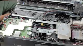 100% Solved | brother MFC-T4500 HL-T4000 Head Cleaning #Maintenance mode full #reset printer #nozzle