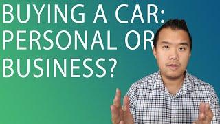 Should You Register Your Car Under Your Business?