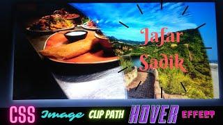 CSS clip path image hover effect  css hover effects