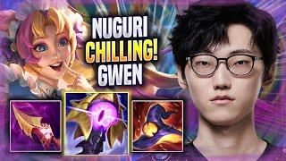 NUGURI CHILLING WITH GWEN! - DK Nuguri Plays Gwen TOP vs Jax! | Season 2022