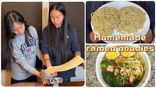 Janet's Homemade Ramen Noodles! | Janet and Kate