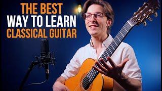 The best way to learn classical guitar!