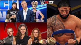 WWE 2K22 My GM Mode - WWE 2K22 Battle Begins #2