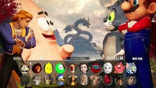 [NINTENDO SWITCH] MORTAL KOMBAT 1 MOD SKIN - ADAM & BEAST VS SUPER MARIO (CARTOON PACK BY SSG)