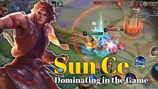 Insane Damage // Sun Ce Dominating the Game! [ Seafarer Gameplay + Build & Arcana ] Honor of Kings!!