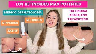 TRETINOINA, ADAPALENO, TRIFAROTENO: LOS RETINOIDES MÁS POTENTES | RETIRIDES, AKLIEF, DIFFERINE