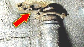 СТУК в подвеске ПРЕВРАТИЛСЯ в серьезный РЕМОНТ!!! DIY car shock absorber repair