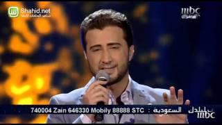 Arab Idol  - حلقة الشباب - عبد الكريم حمدان - حلب يا نبع من الالم